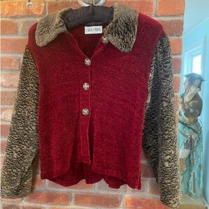 Carole Wang Cropped Jacket